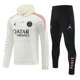 Paris Saint-Germain Hoodie Sweatshirt Za Trening 2024-25 Bijela